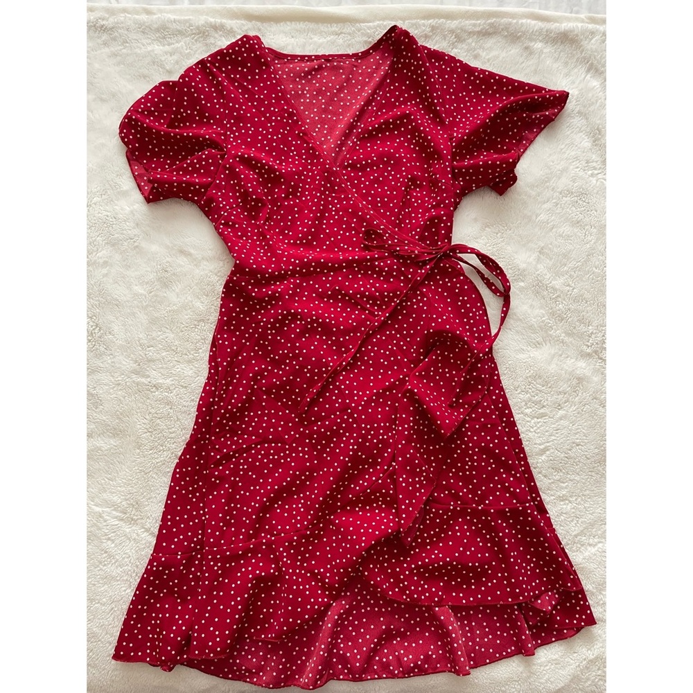 SHEIN wrap dress - M